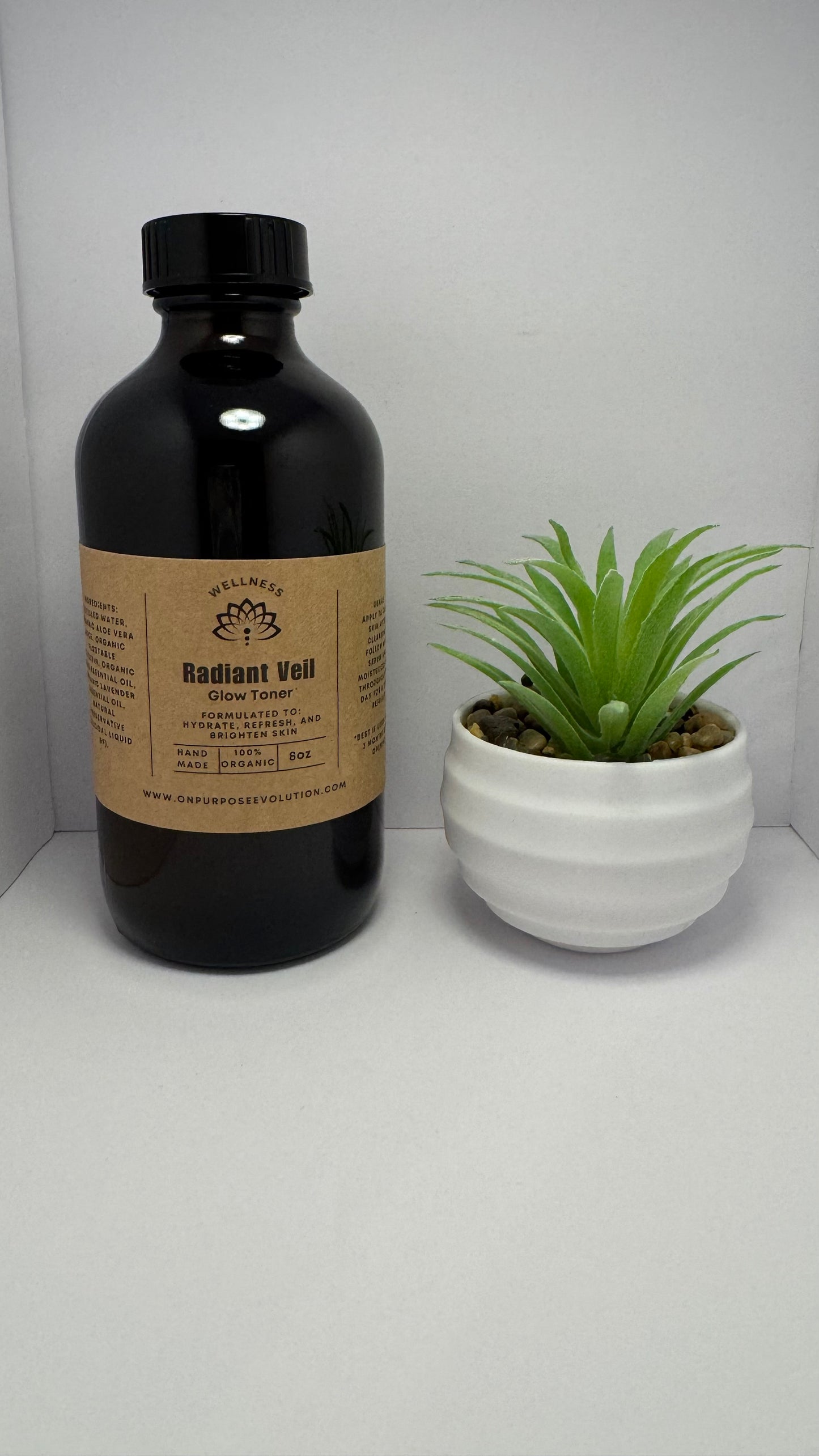 Radiant Veil Glow Toner - 8oz
