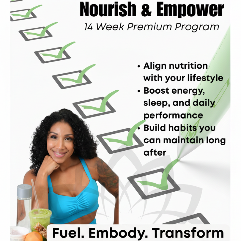 Nourish & Empower – 14-Week Premium Transformation Program Informational Call (VIRTUAL ONLY)