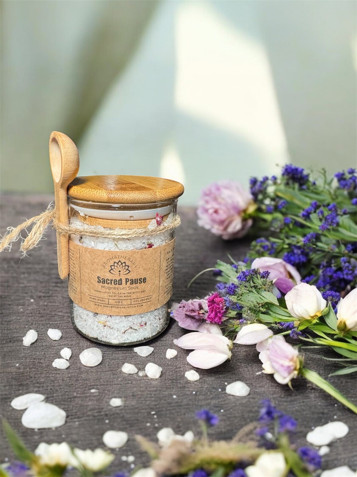 Sacred Pause Magnesium Soak