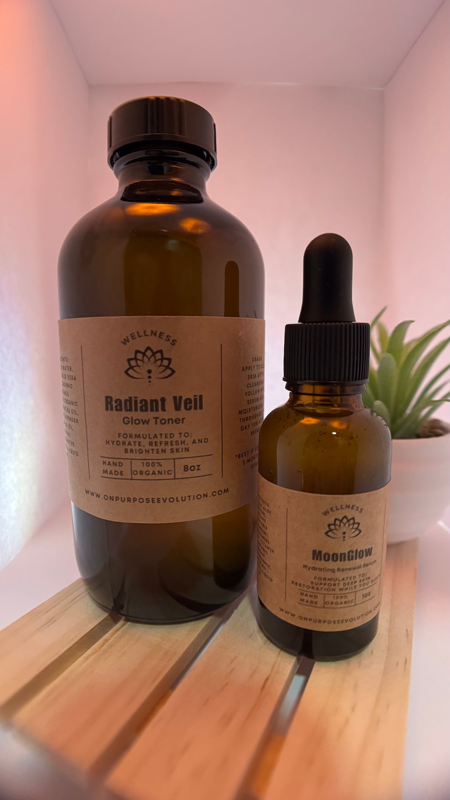 Radiant Veil Glow Toner - 8oz