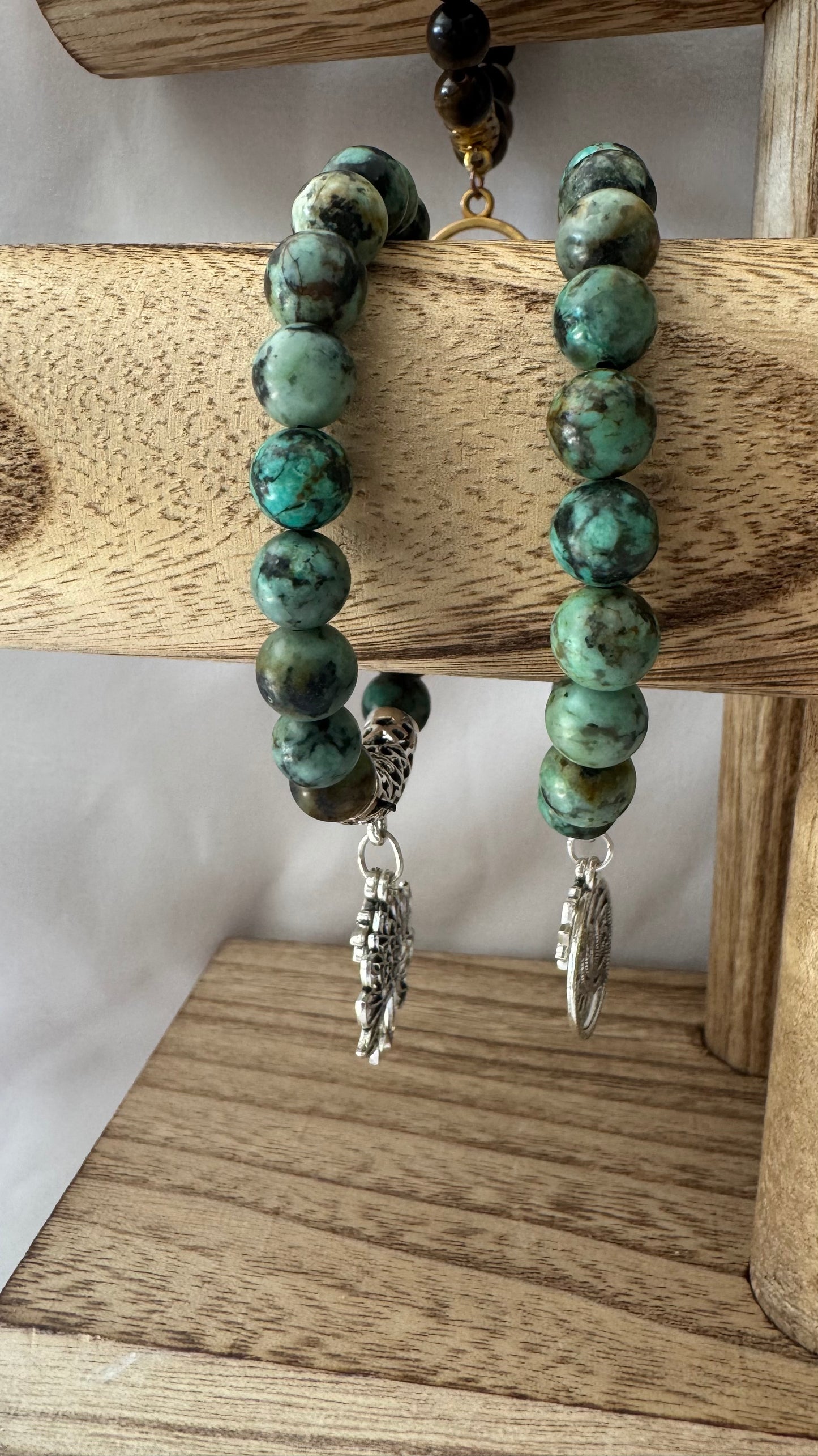 8mm Energy Crystal Bracelet – Strength & Grounding Collection
