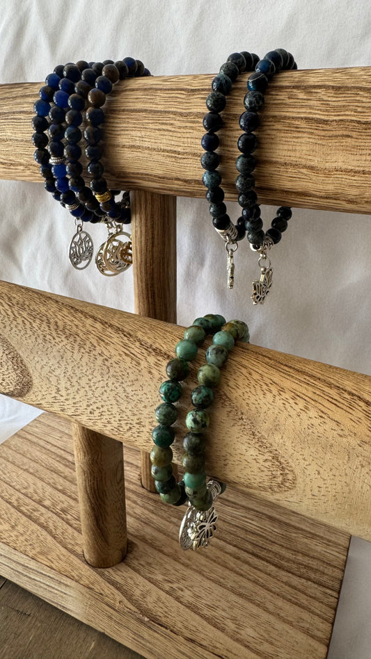 6mm Energy Crystal Bracelet – Awakening & Expression Collection