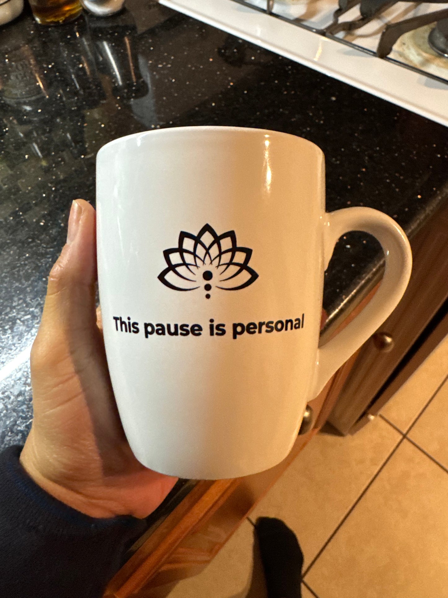 The Purposeful Mug – "This Pause is Personal"