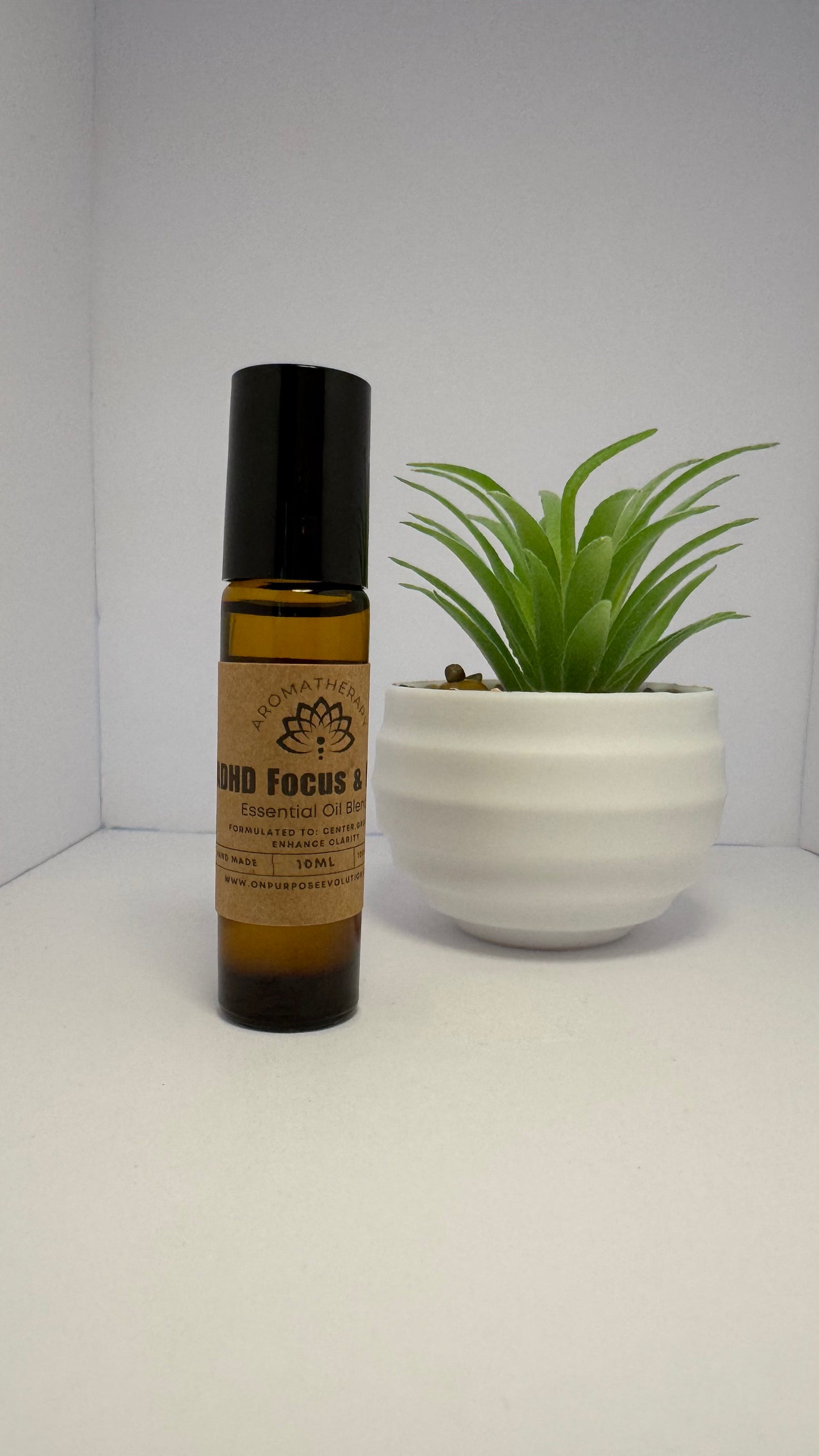 ADHD Support Essential Oil Blend – 10ml Roller