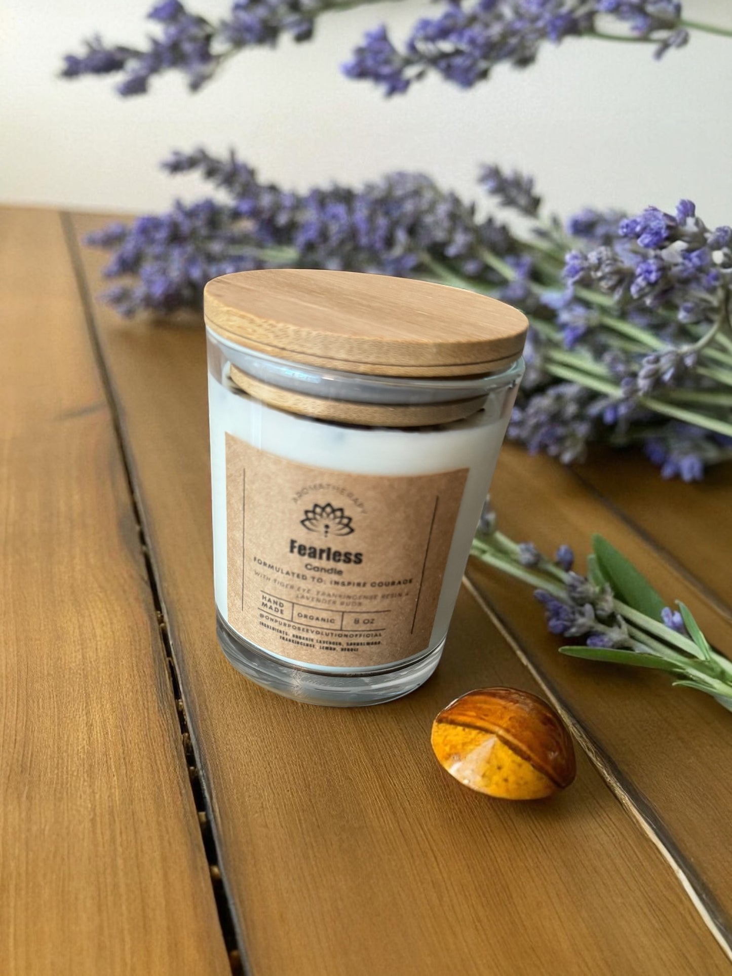 Fearless Candle – 8oz Soy Ritual Candle