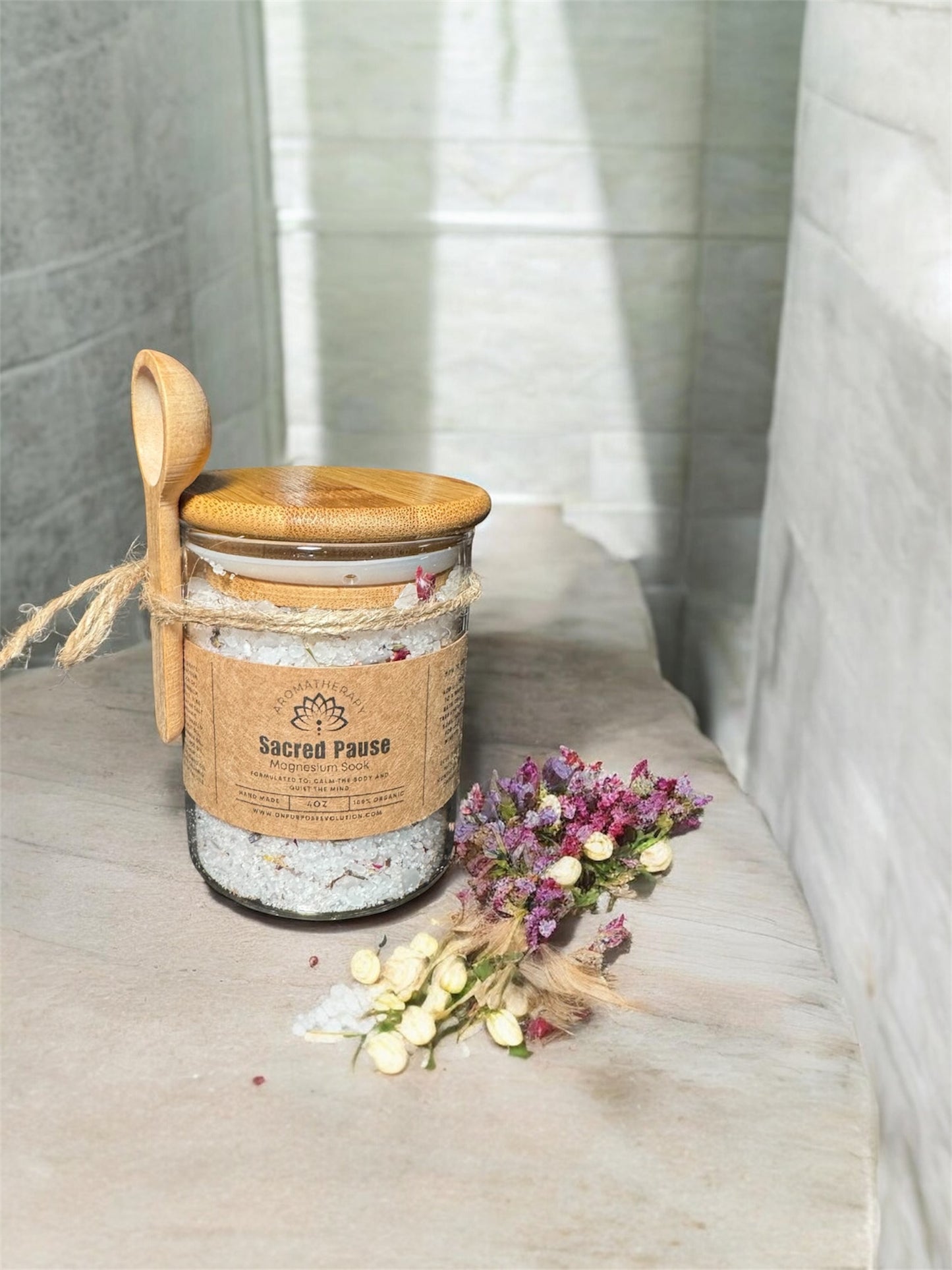Sacred Pause Magnesium Soak