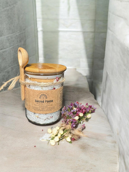 Sacred Pause Magnesium Soak